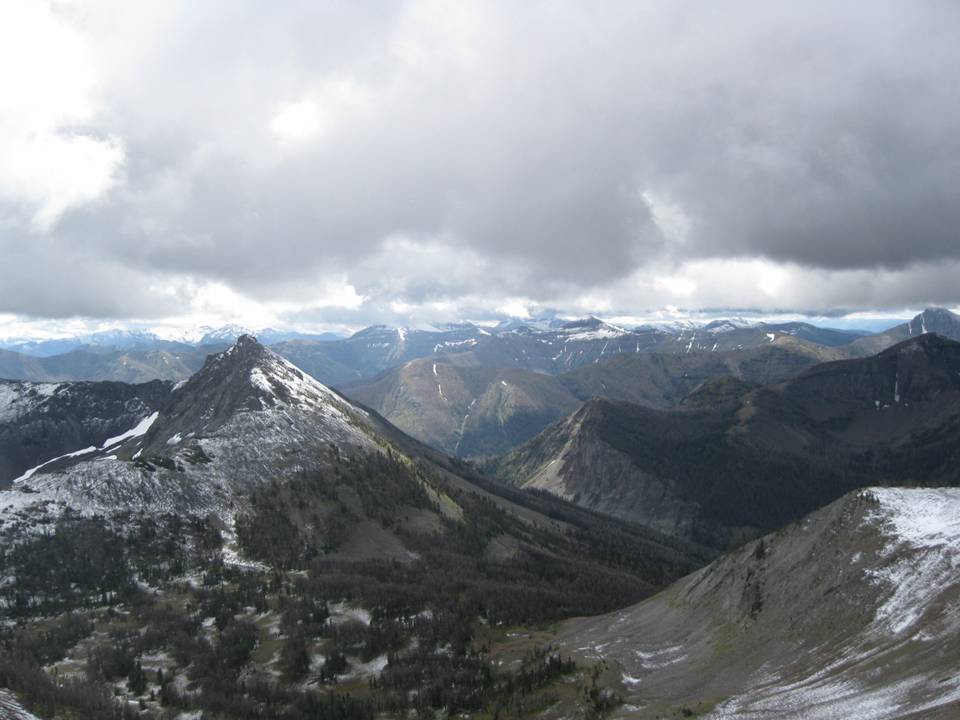 Picture from Avalanche Peak, Yellowstone National Park, Wyoming