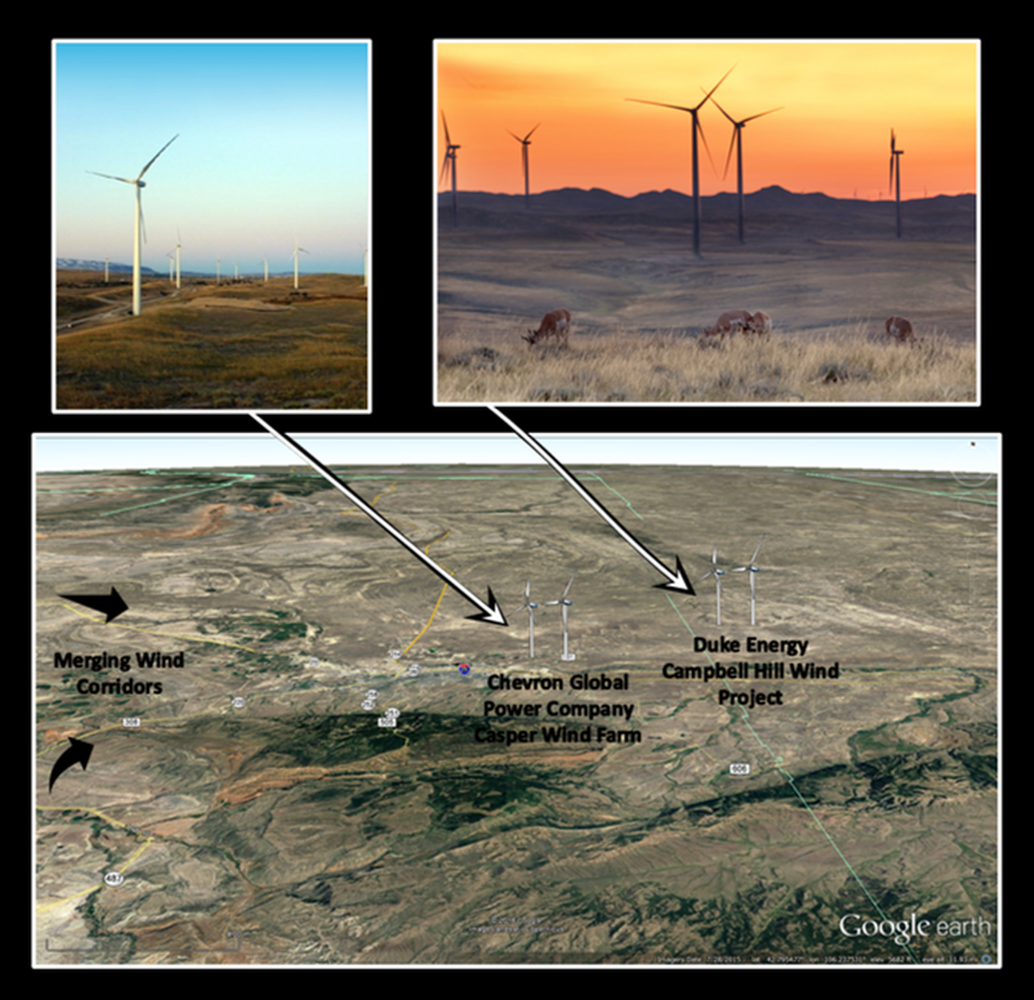 Picture of Casper area wind farms, Wyoming