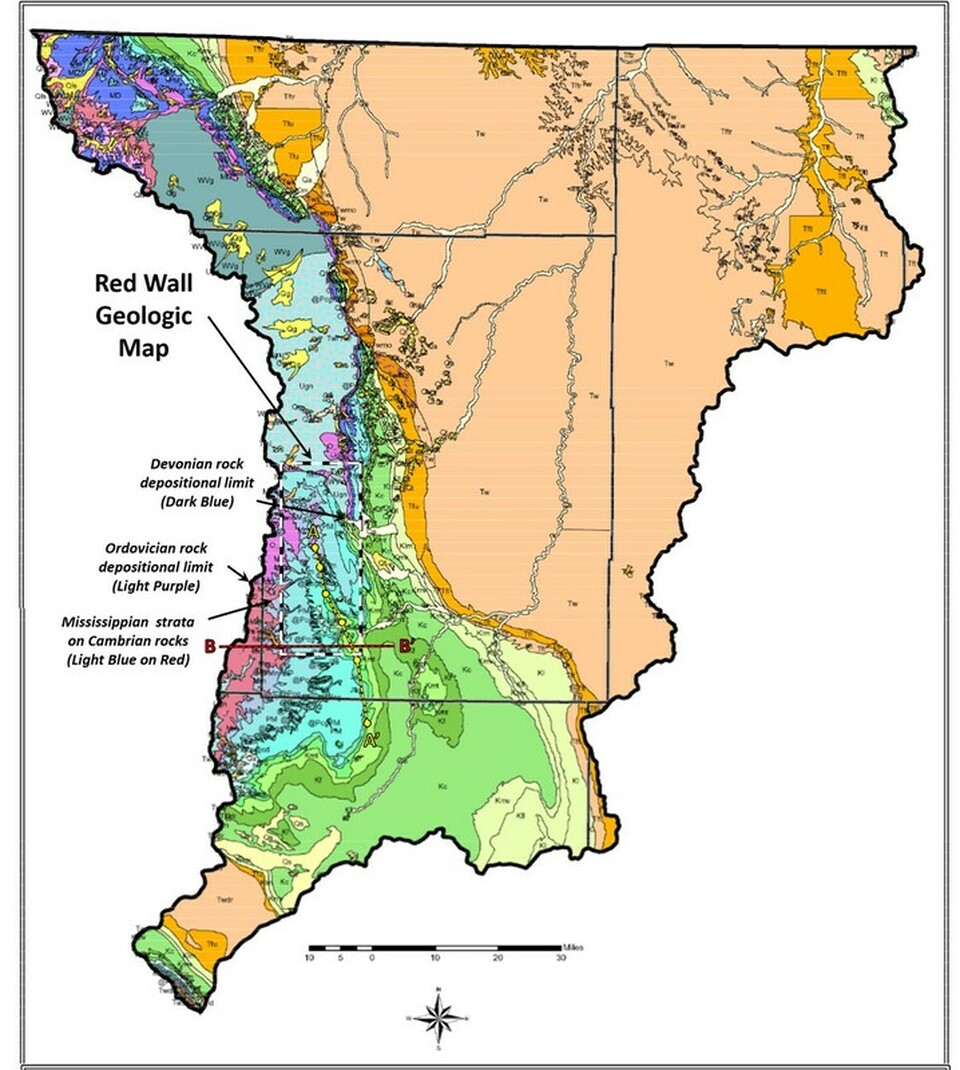 Geologic map of Powder River watershed, Wyoming