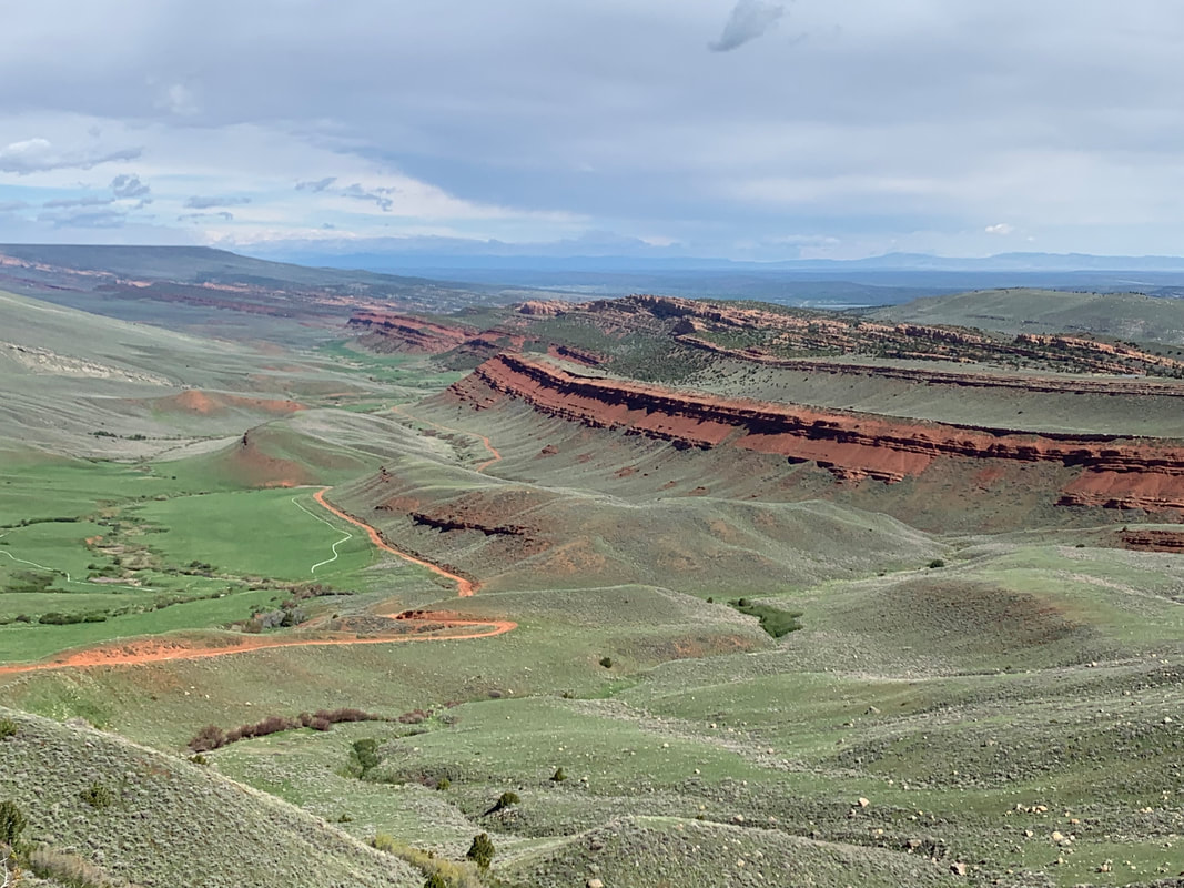 Picture of Red Canyon Triassic Chugwater Formation, Fremont County, Wyoming