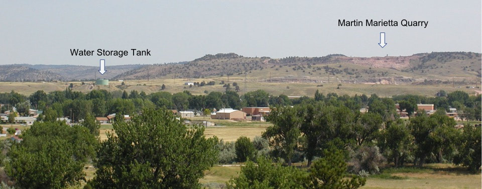 Picture of Hartville Uplift at Guernsey, Wyoming