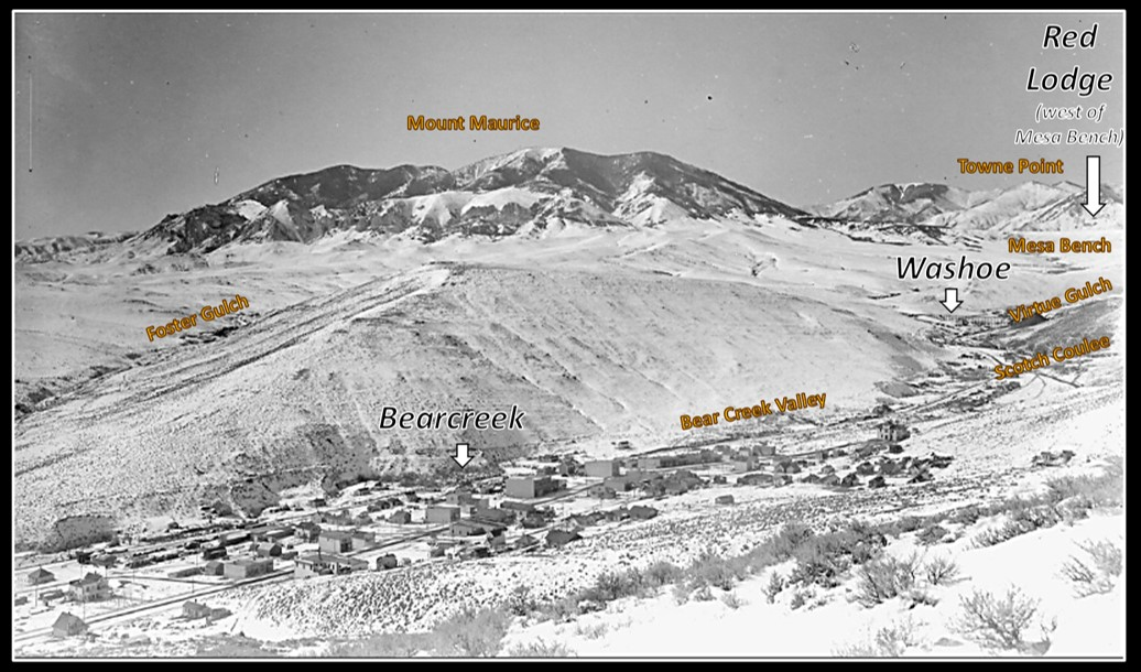Picture of Bearcreek and Washoe, 1917, Montana