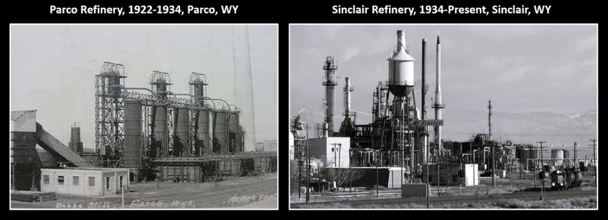 Historic pictures of Sinclair Refinery, Sinclair, Wyoming 