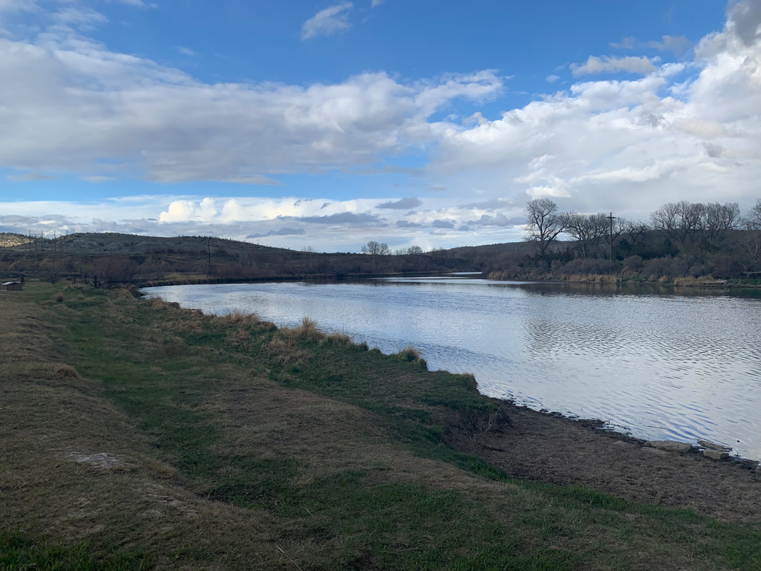 Picture of North Platte River at BLM Bessemer Bend emigrant crossing park, Natrona County, Wyoming