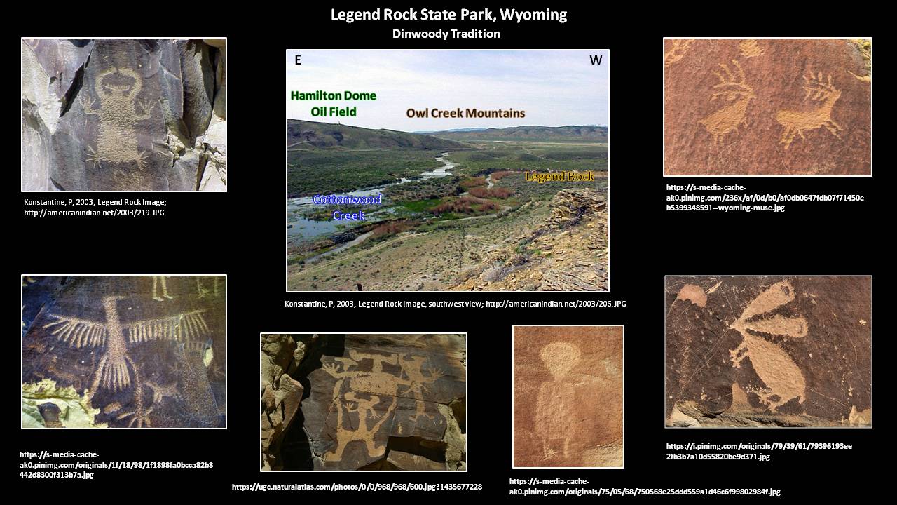 Pictures Legend Rock State Petroglyph Site, Hot Springs County, Wyoming