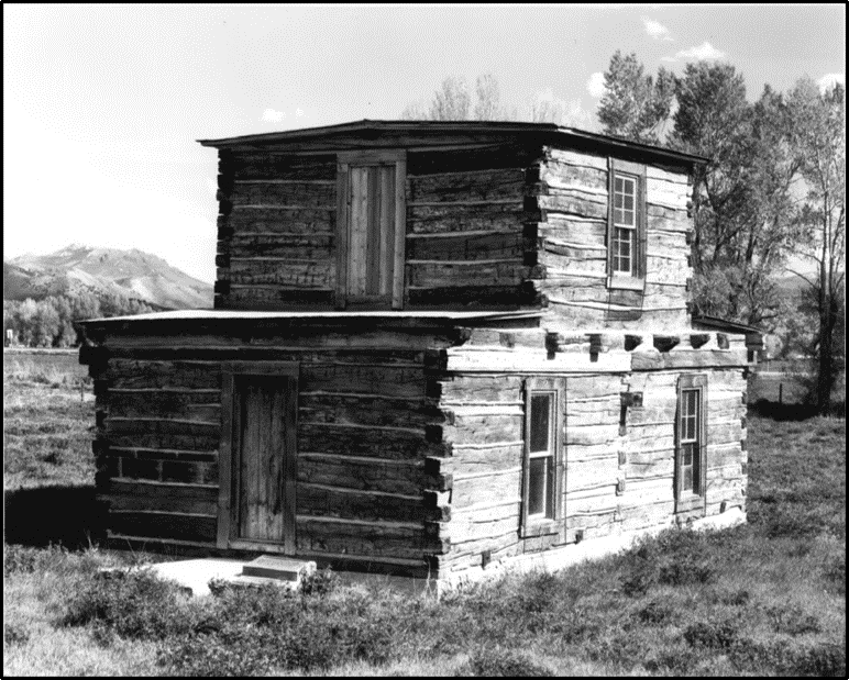 Jim Baker's cabin, Savery, Wyoming