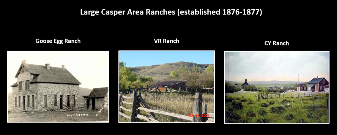 Pictures of Goose Egg Ranch, VR Ranch and CY Ranch, Casper, Wyoming