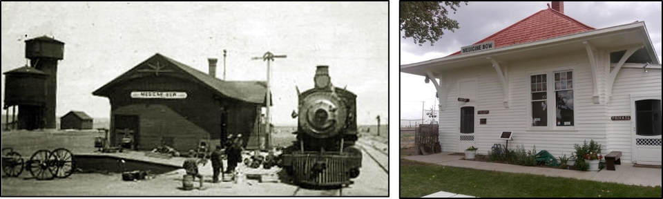 Pictures of Medicine Bow Train Station and Medicine Bow Museum, Wyoming