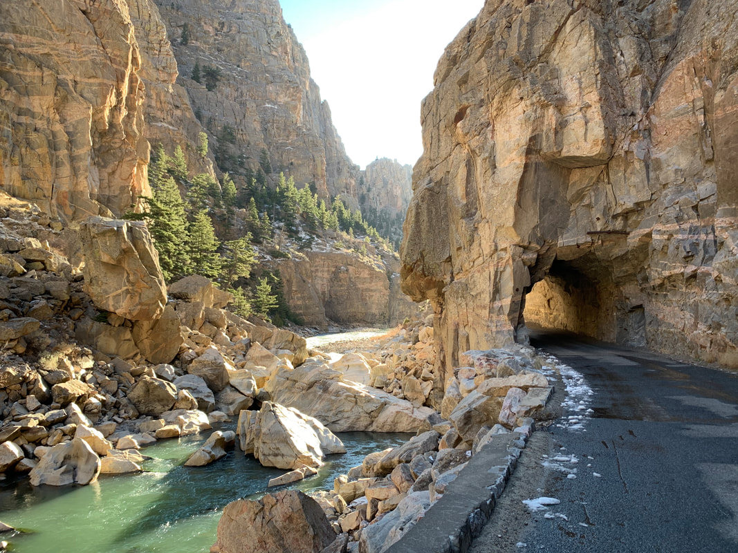 Picture of Shoshone River Canyon, Park County, Wyoming