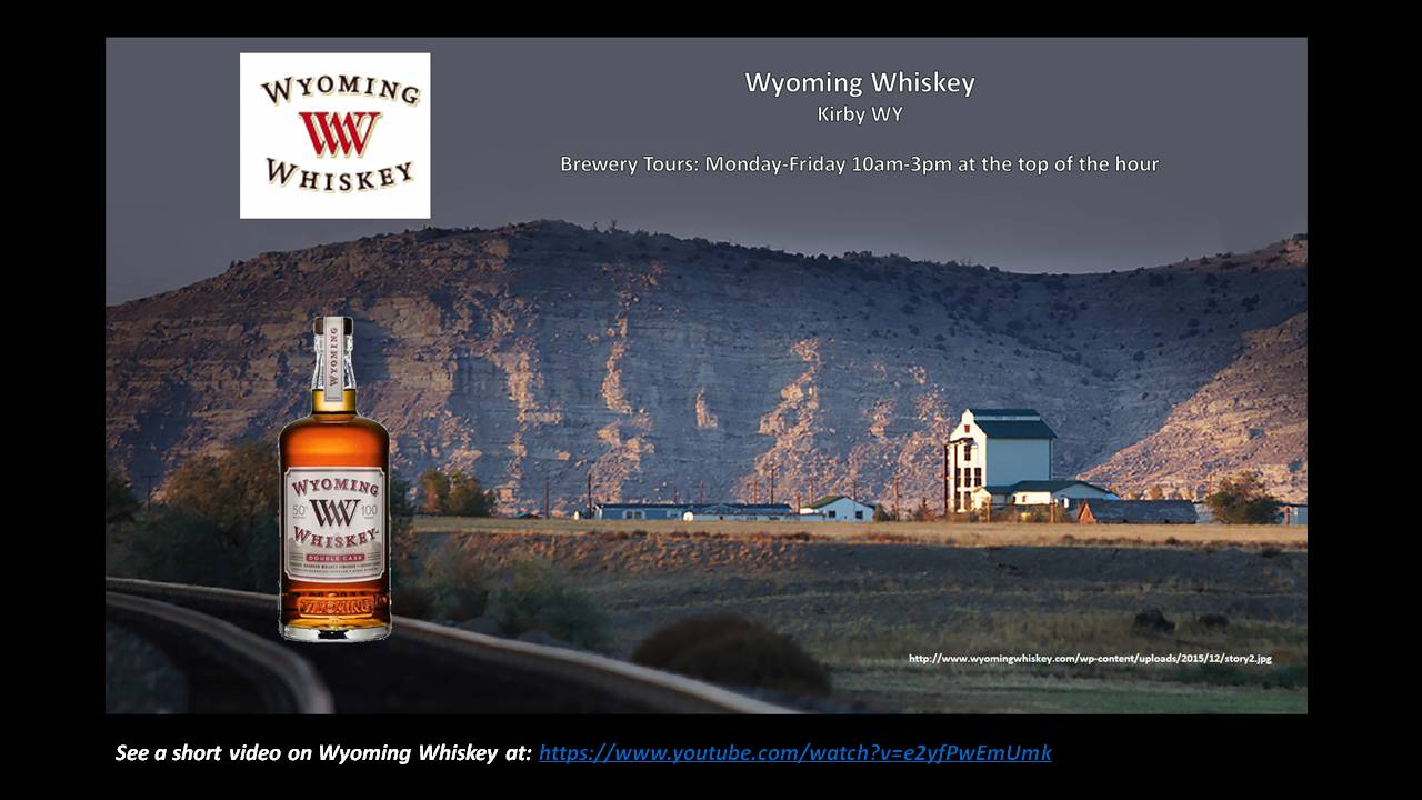 Picture Wyoming Whiskey plant, Kirby, Wyoming