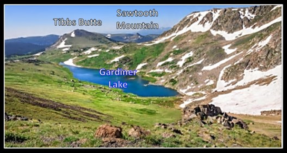 Gardiner Lake, Beartooth Mountains, Wyoming