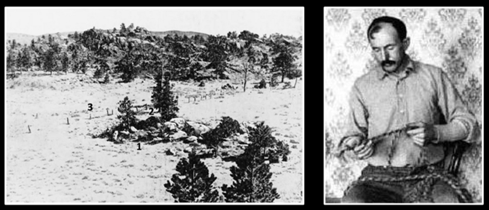 Picture of murder site Tom Horn, Wyoming
