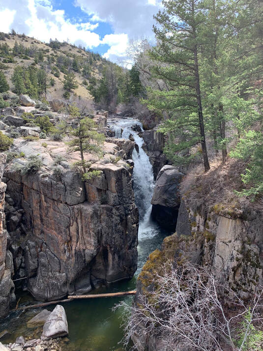 Picture Shell Falls, Big Horn Mountains, Wyoming